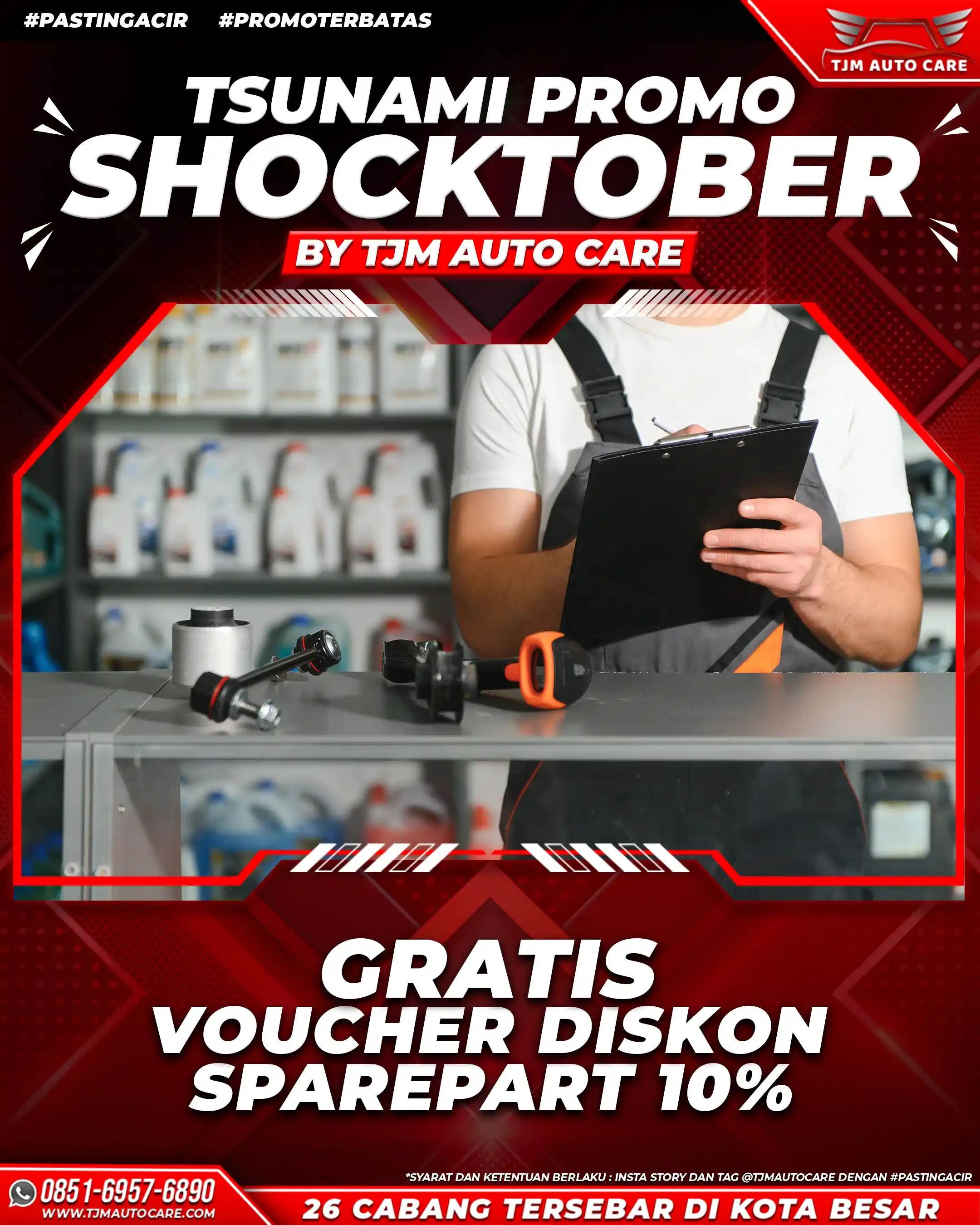 Gratis Voucher Sparepart