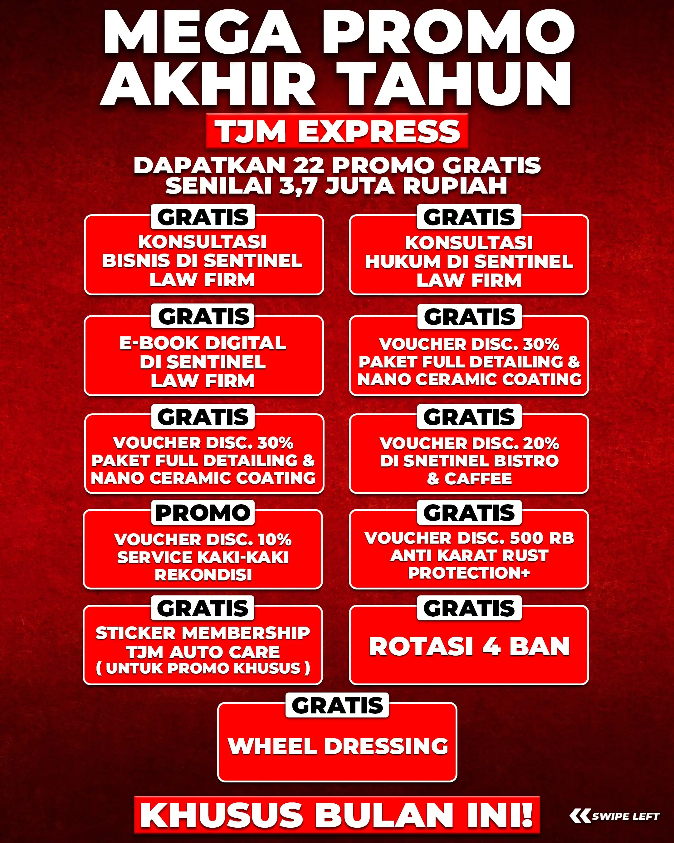 MEGA PROMO AKHIR TAHUN - TJM EXPRESS