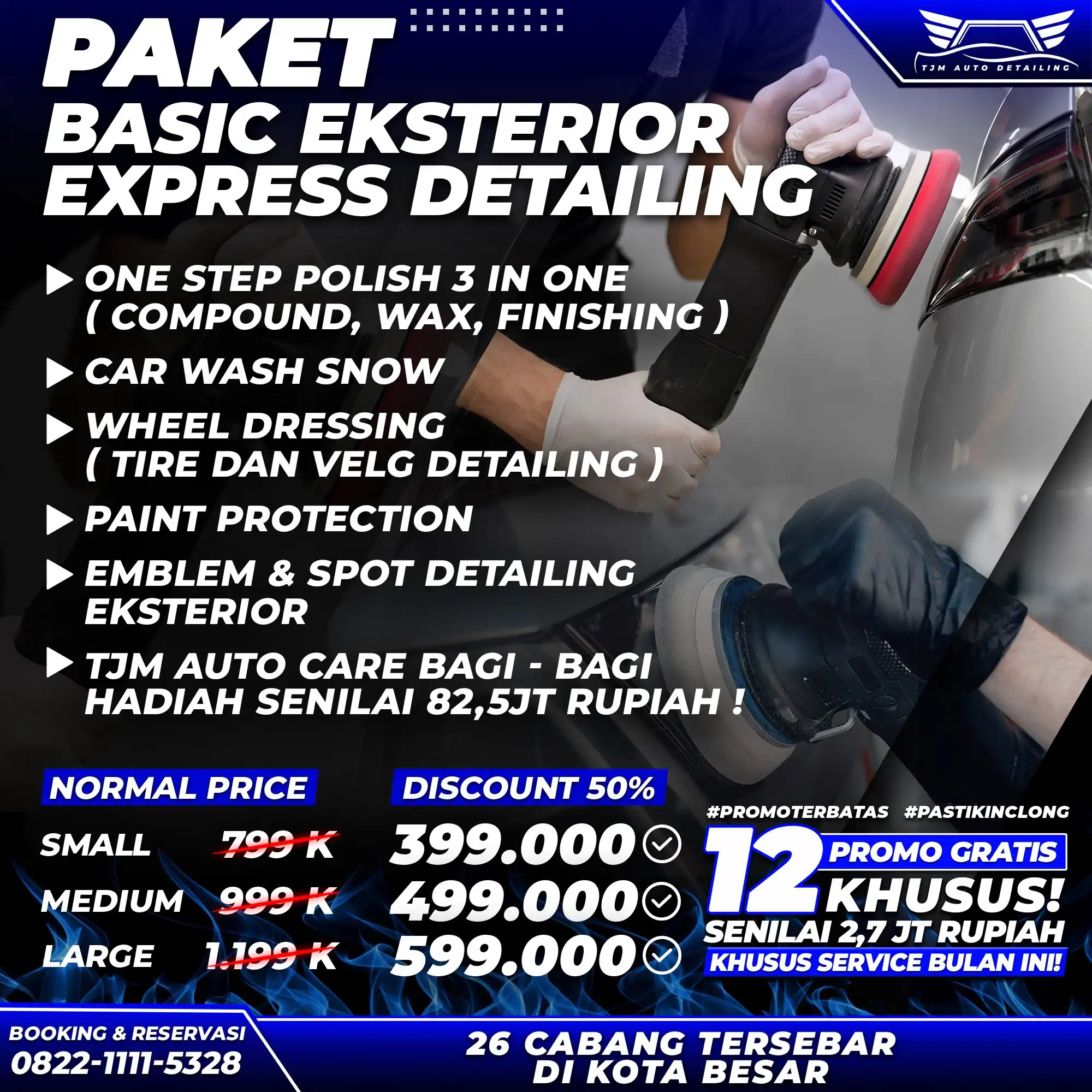 PAKET BASIC EKSTERIOR EXPRESS DETAILING