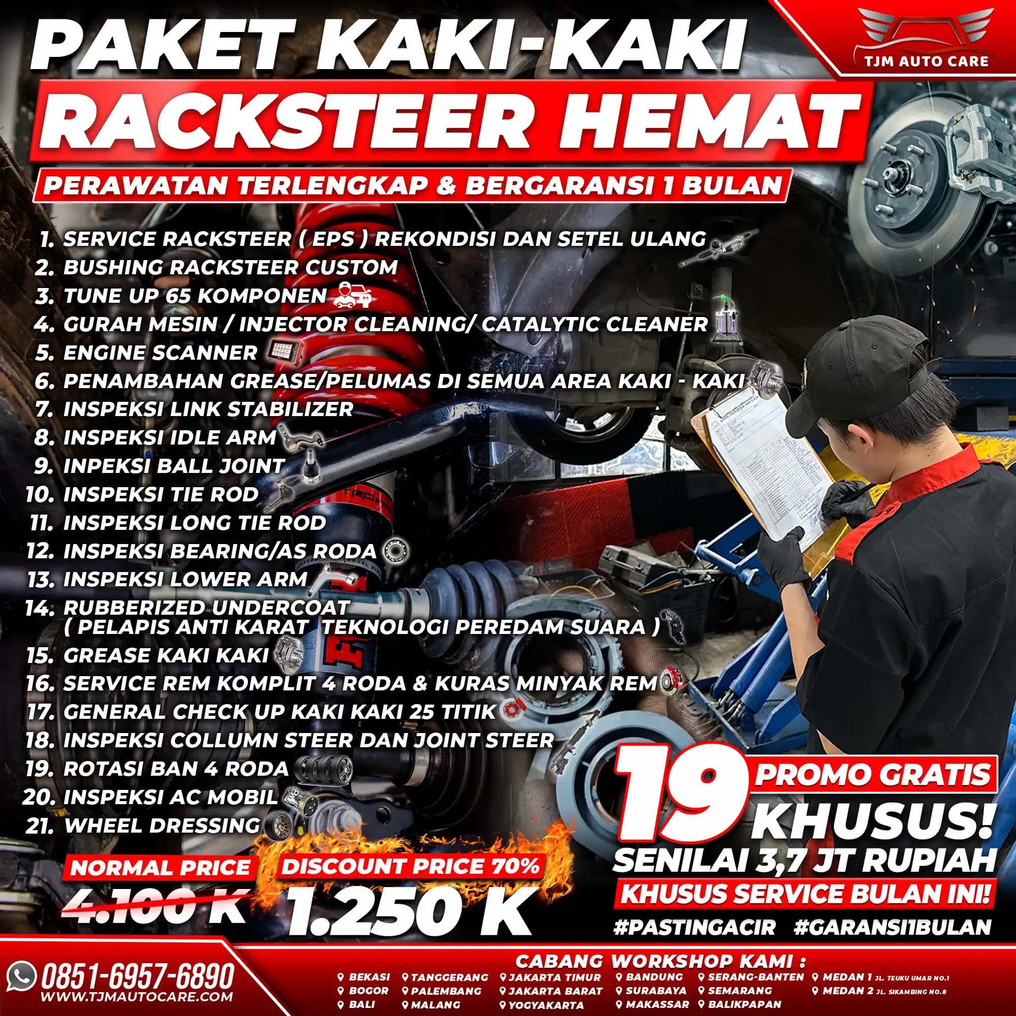 Paket Racksteer Hemat