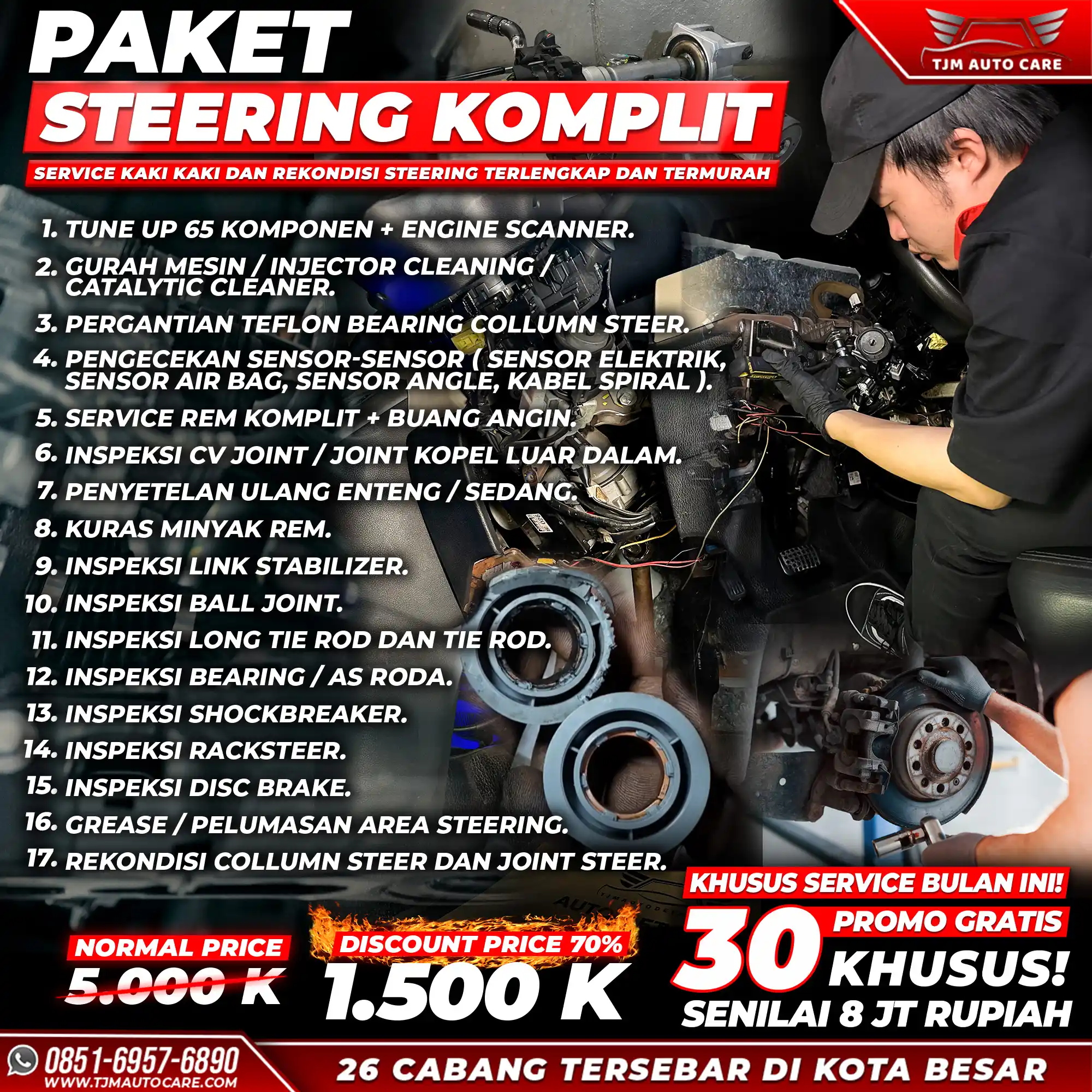 Steering Komplit